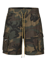 Drawstring Camouflage Shorts – Comfortable & Trendy